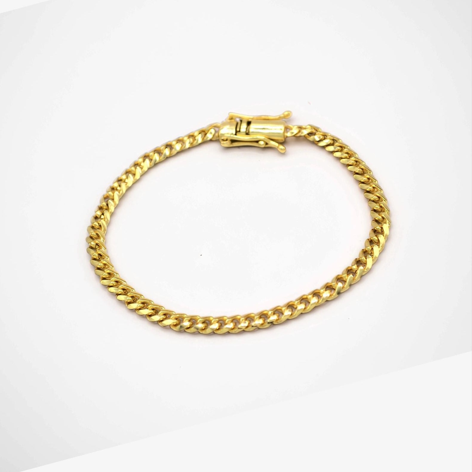 CUBAN BRACELETS 4MM - GOLD