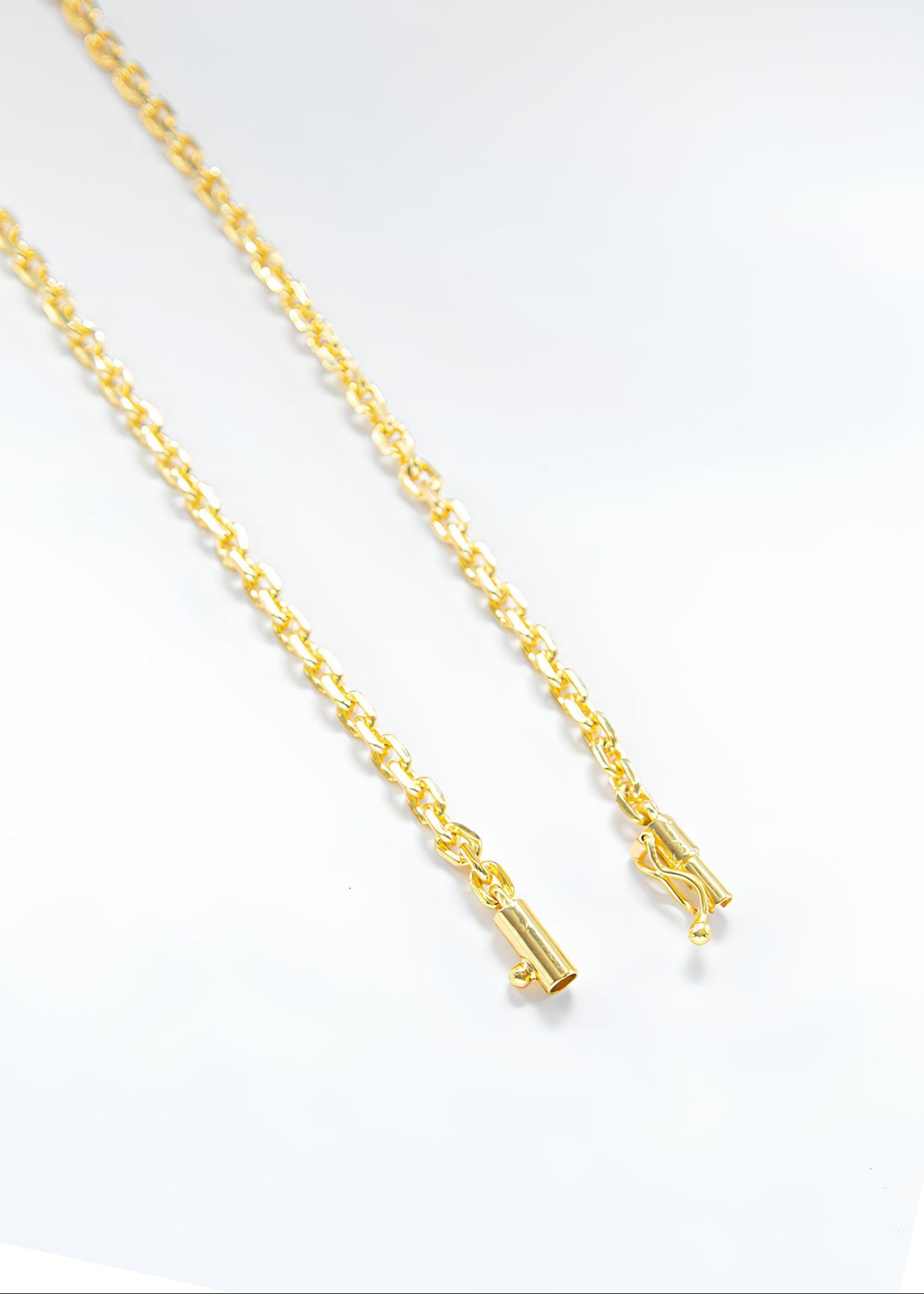 PAPERCLIP CHAIN 4MM - GOLD