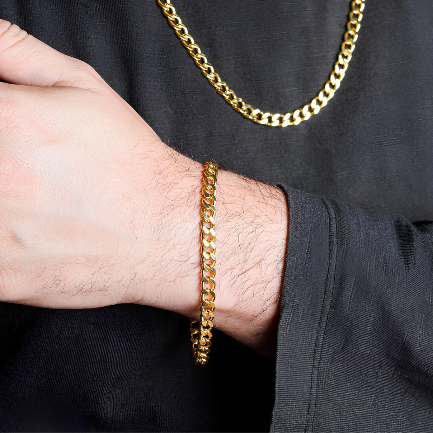 MIAMI CUBAN BRACELETS 6MM - GOLD