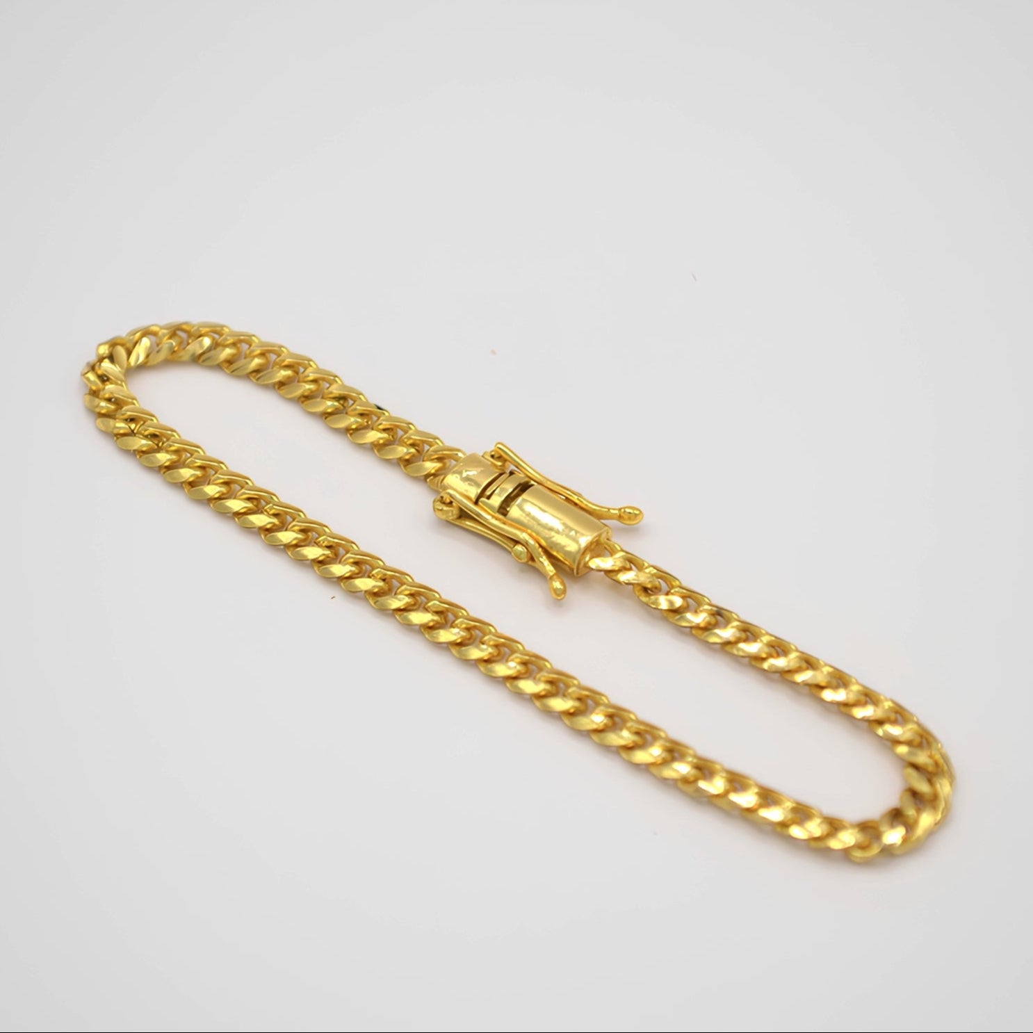 CUBAN BRACELETS 4MM - GOLD