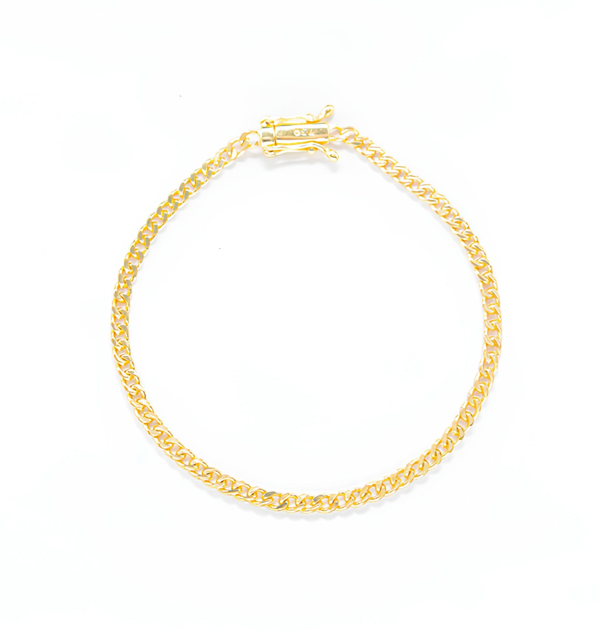 MIAMI CUBAN BRACELETS 3MM - GOLD