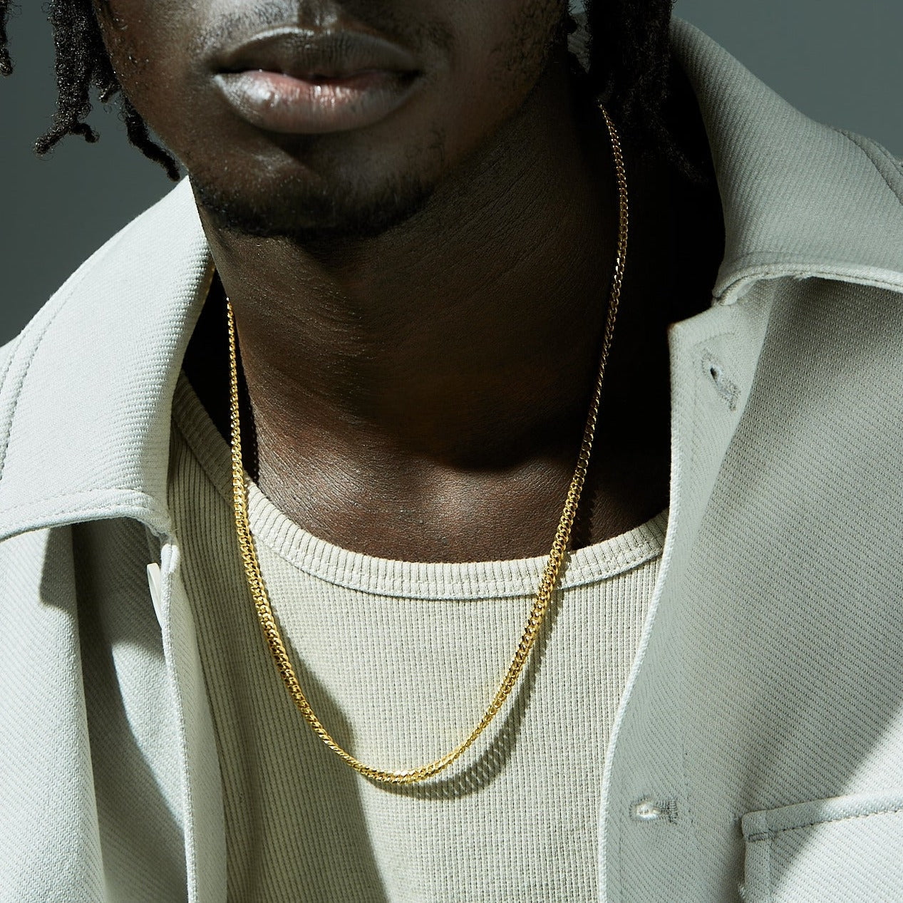 CUBAN CHAIN 4MM - GOLD