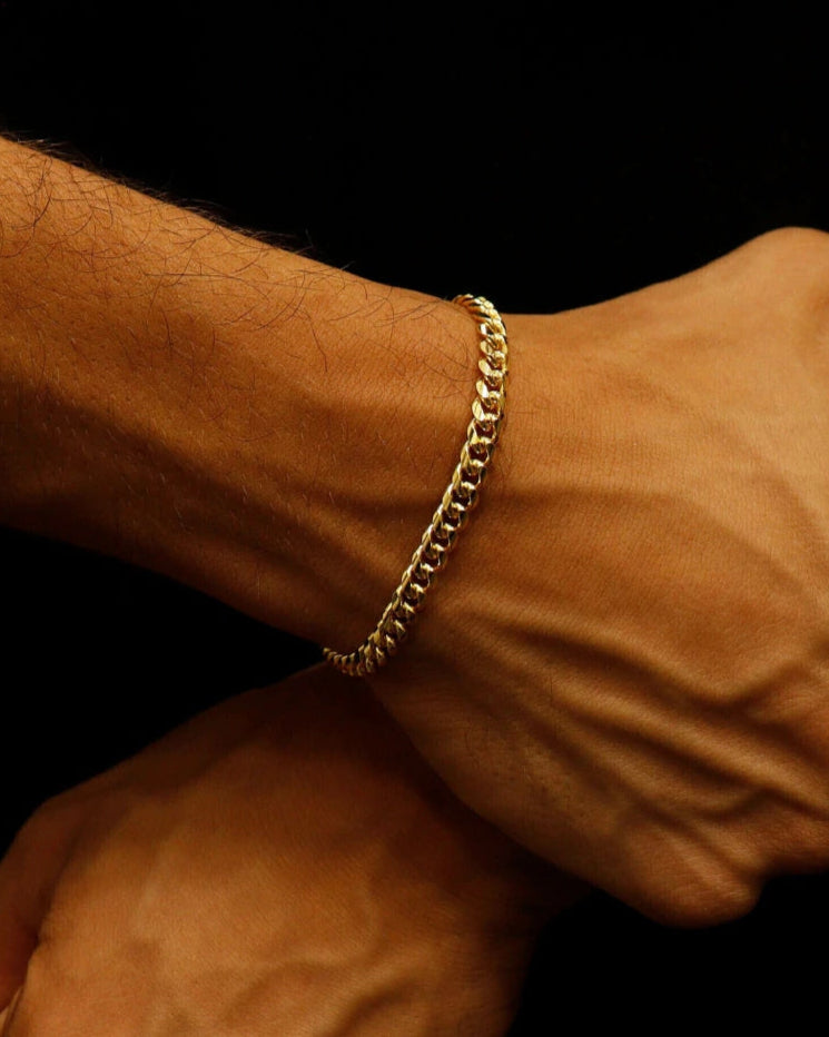 CUBAN BRACELETS 5.5MM - GOLD