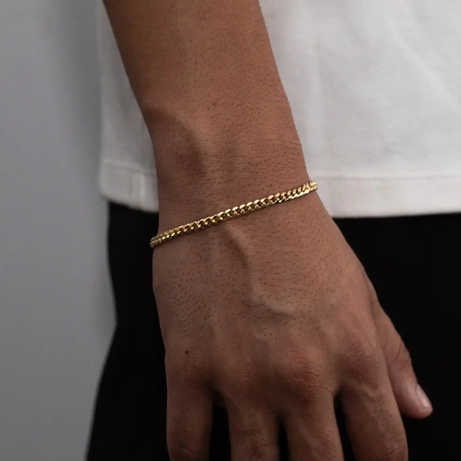 CUBAN BRACELETS 4MM - GOLD