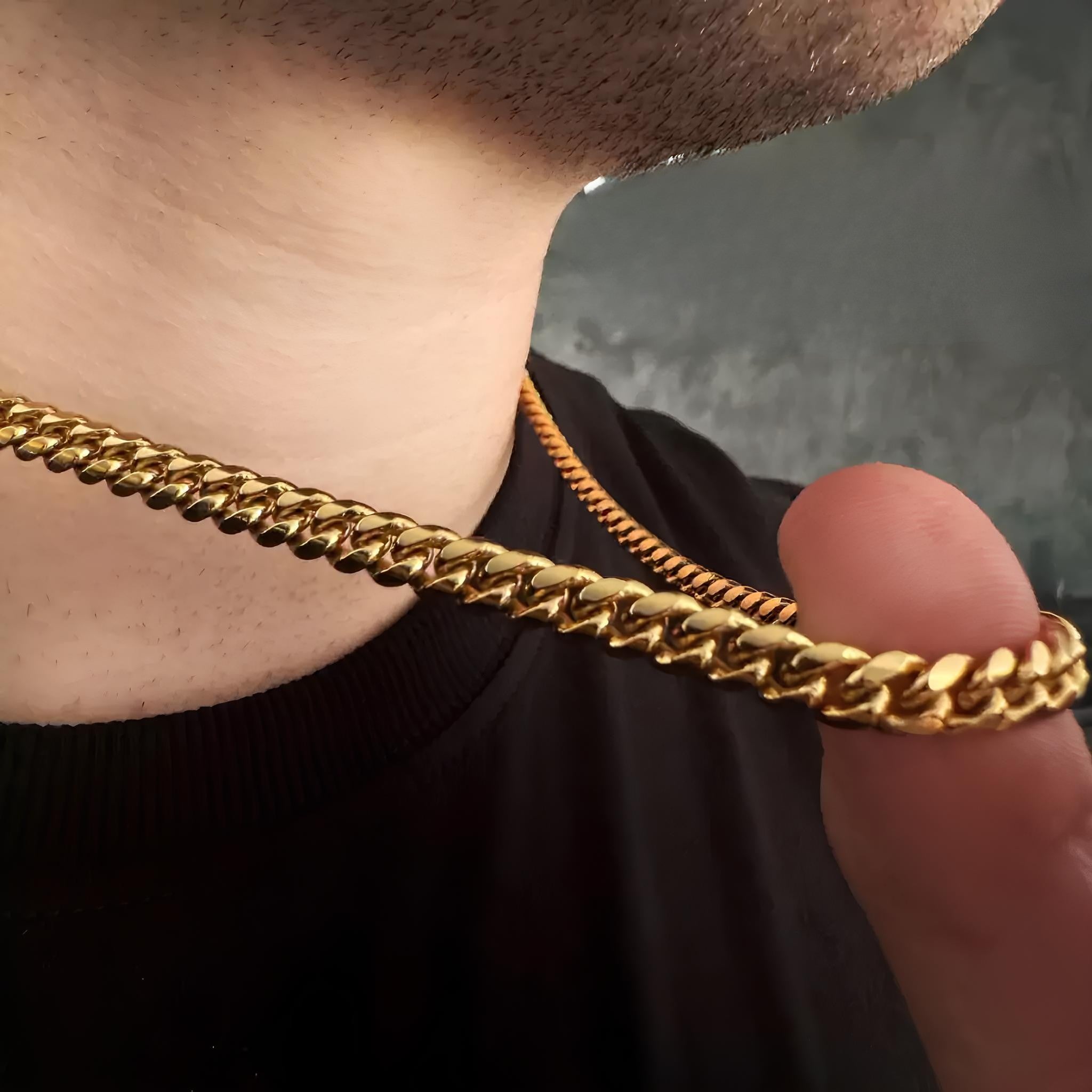 CUBAN CHAIN 5.5MM  - GOLD