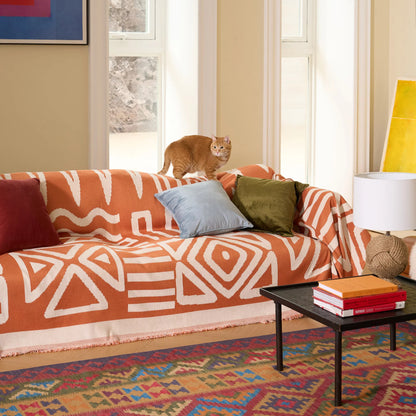 Geometric Boho Style Sofa/Couch Cover