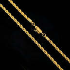ROPE CHAIN 3MM - GOLD