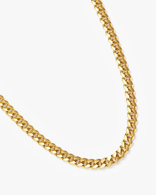 CUBAN CHAIN 5.5MM  - GOLD
