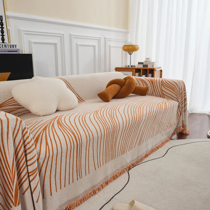 Flower Lines Sofa Cover