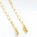 PAPERCLIP LONG CHAIN 5MM  - GOLD