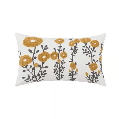 Floral Geometric pillow Cover