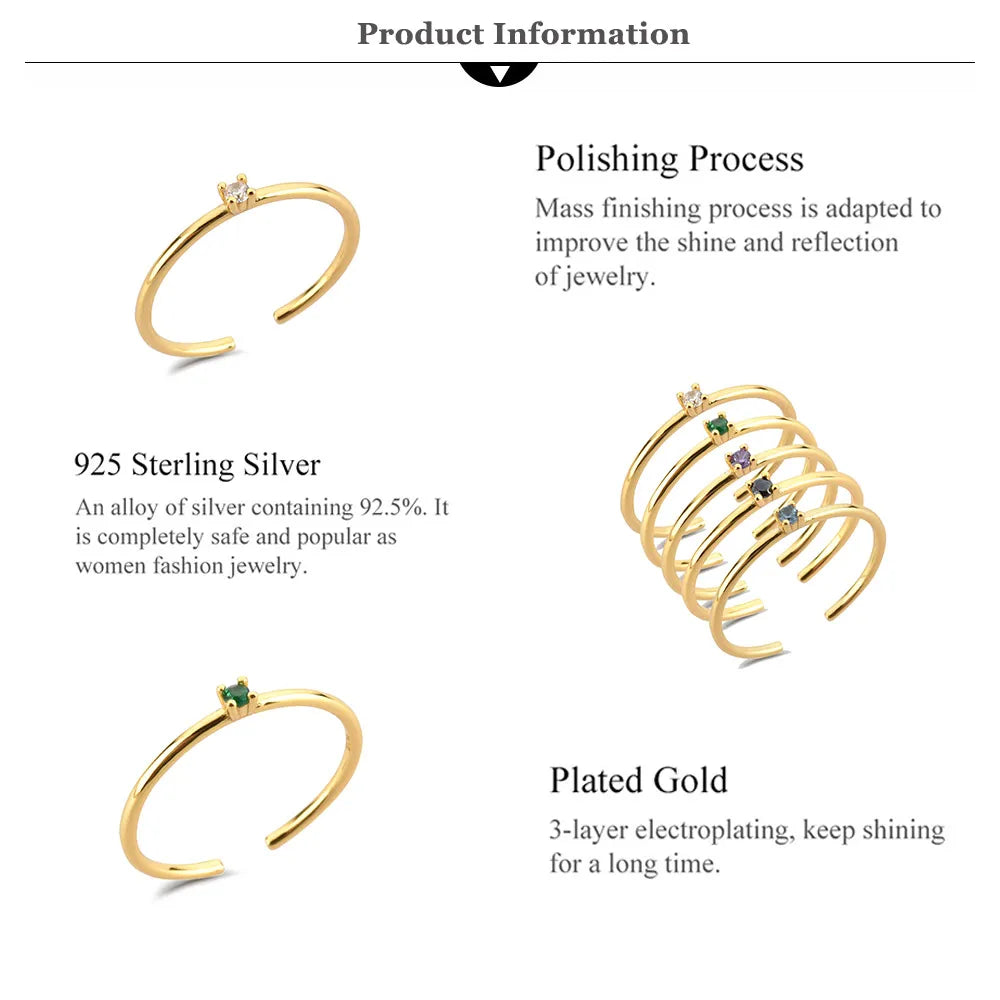 Ball Slim Resizable Rings