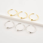 Ball Slim Resizable Rings
