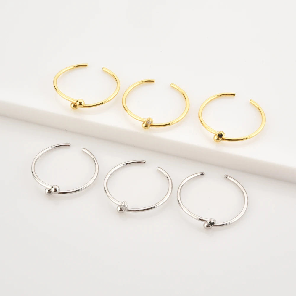 Ball Slim Resizable Rings