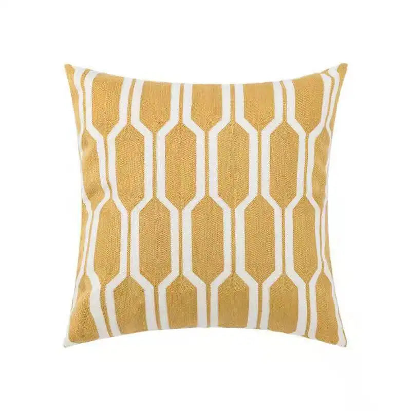 Floral Geometric pillow Cover