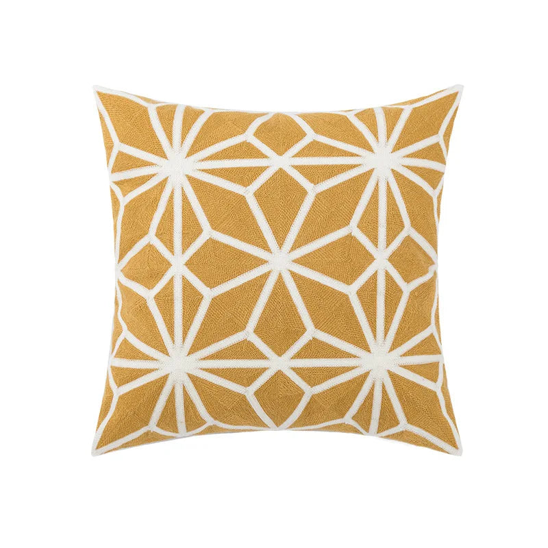 Floral Geometric pillow Cover