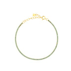 Gold Tennis Zircon Bracelet