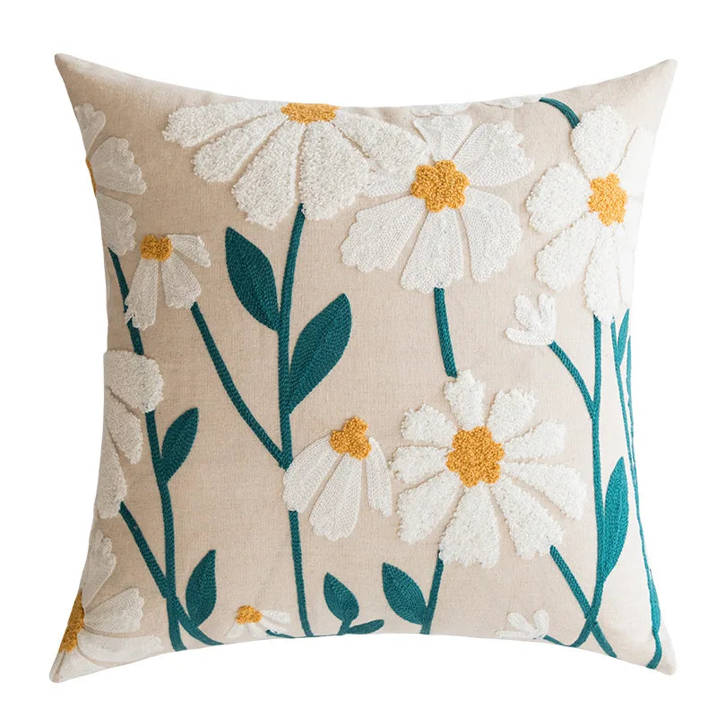 Floral Geometric pillow Cover