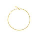 Gold Tennis Zircon Bracelet
