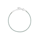 Silver Tennis Zircon Bracelet