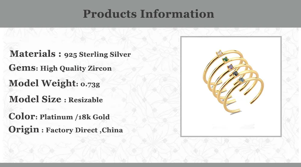 Ball Slim Resizable Rings