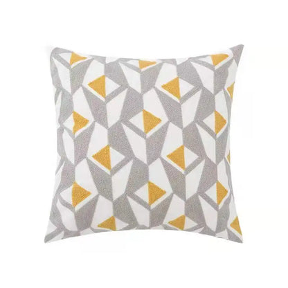 Floral Geometric pillow Cover