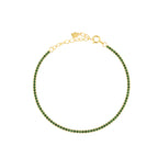 Gold Tennis Zircon Bracelet