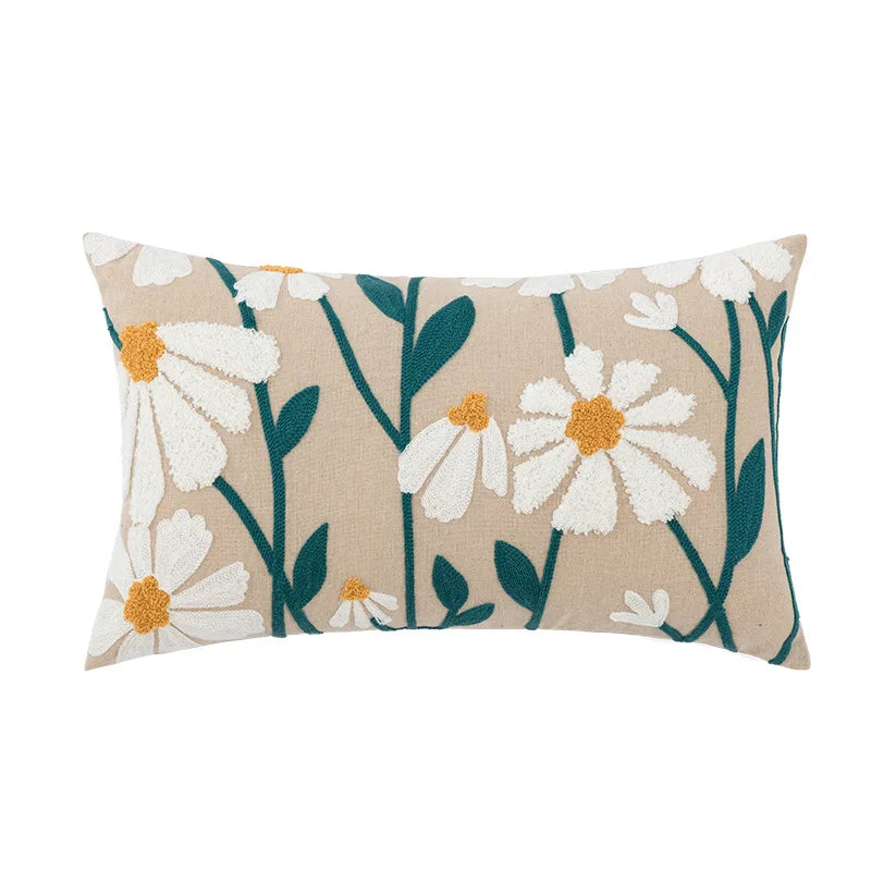 Floral Geometric pillow Cover