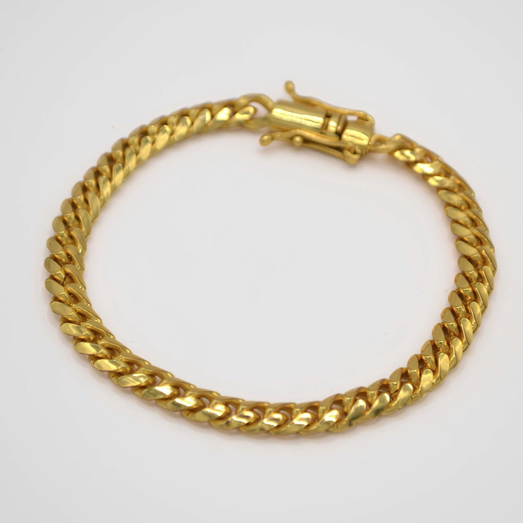 CUBAN BRACELETS 5.5MM - GOLD