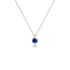 Crystal Necklace Silver