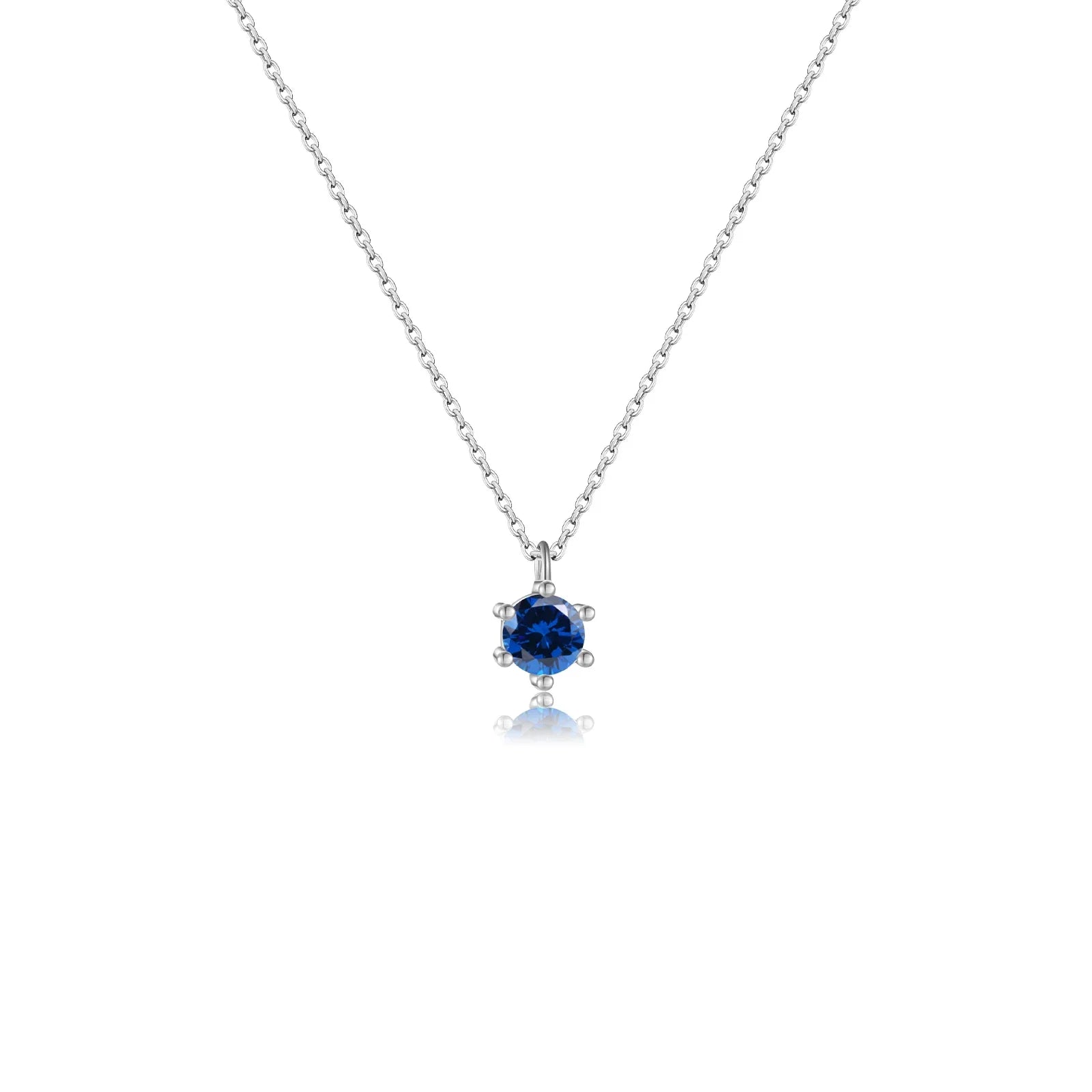 Crystal Necklace Silver