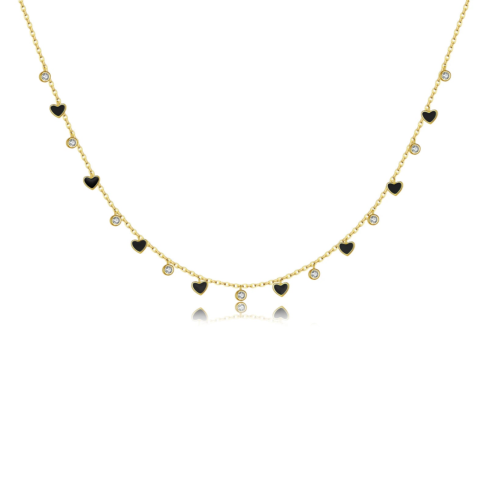 MultIHeart Choker Necklace'