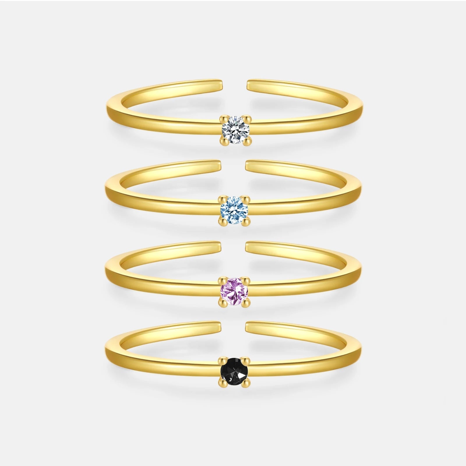 Ball Slim Resizable Rings