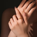 Minimalist Heart-Shaped Ring