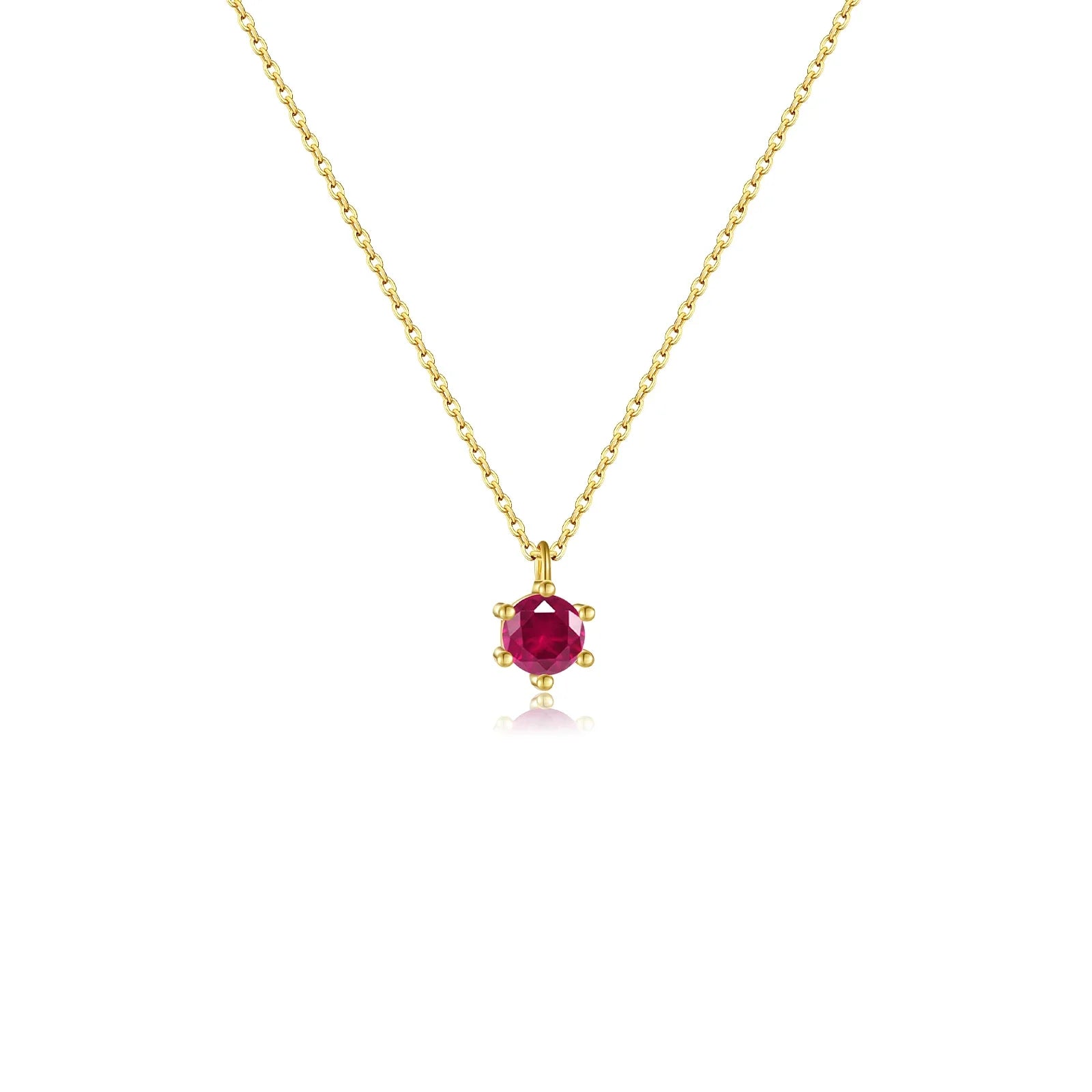 Crystal Necklace Gold