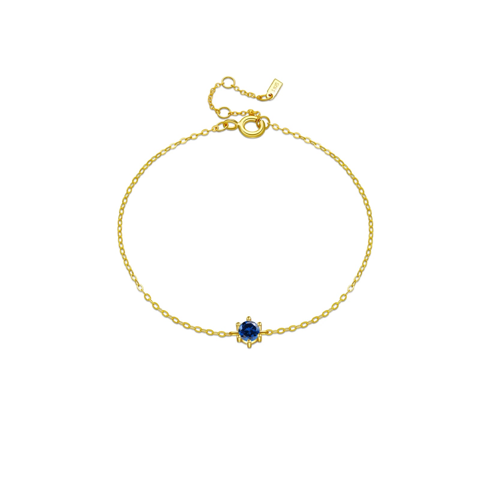 Crystal Zircon Bracelet Gold