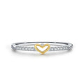 Heart-Infinity Ring