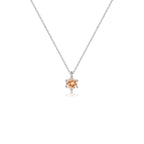 Crystal Necklace Silver