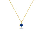 Crystal Necklace Gold