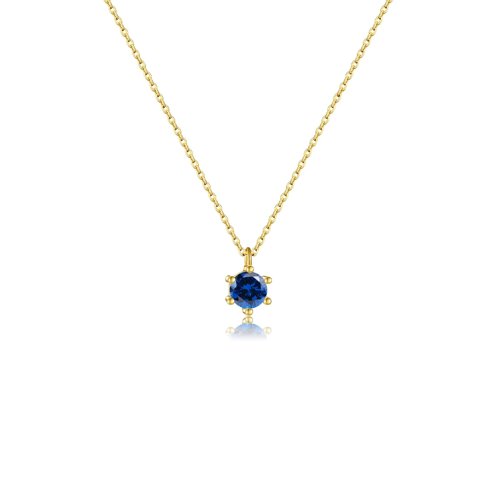 Crystal Necklace Gold