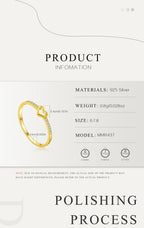 Minimalist Heart-Shaped Ring
