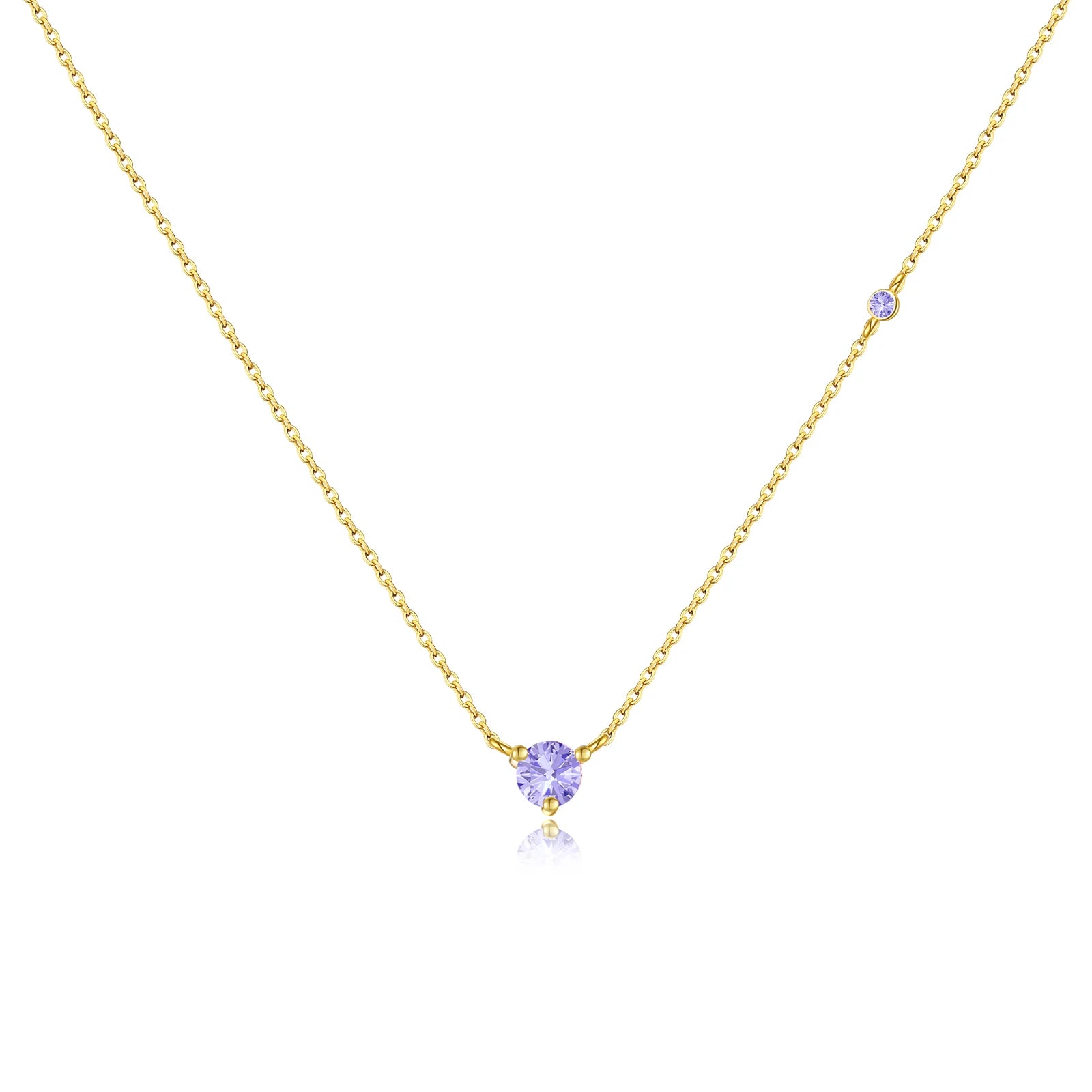 Zircon Necklace' GOLD