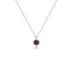 Crystal Necklace Silver