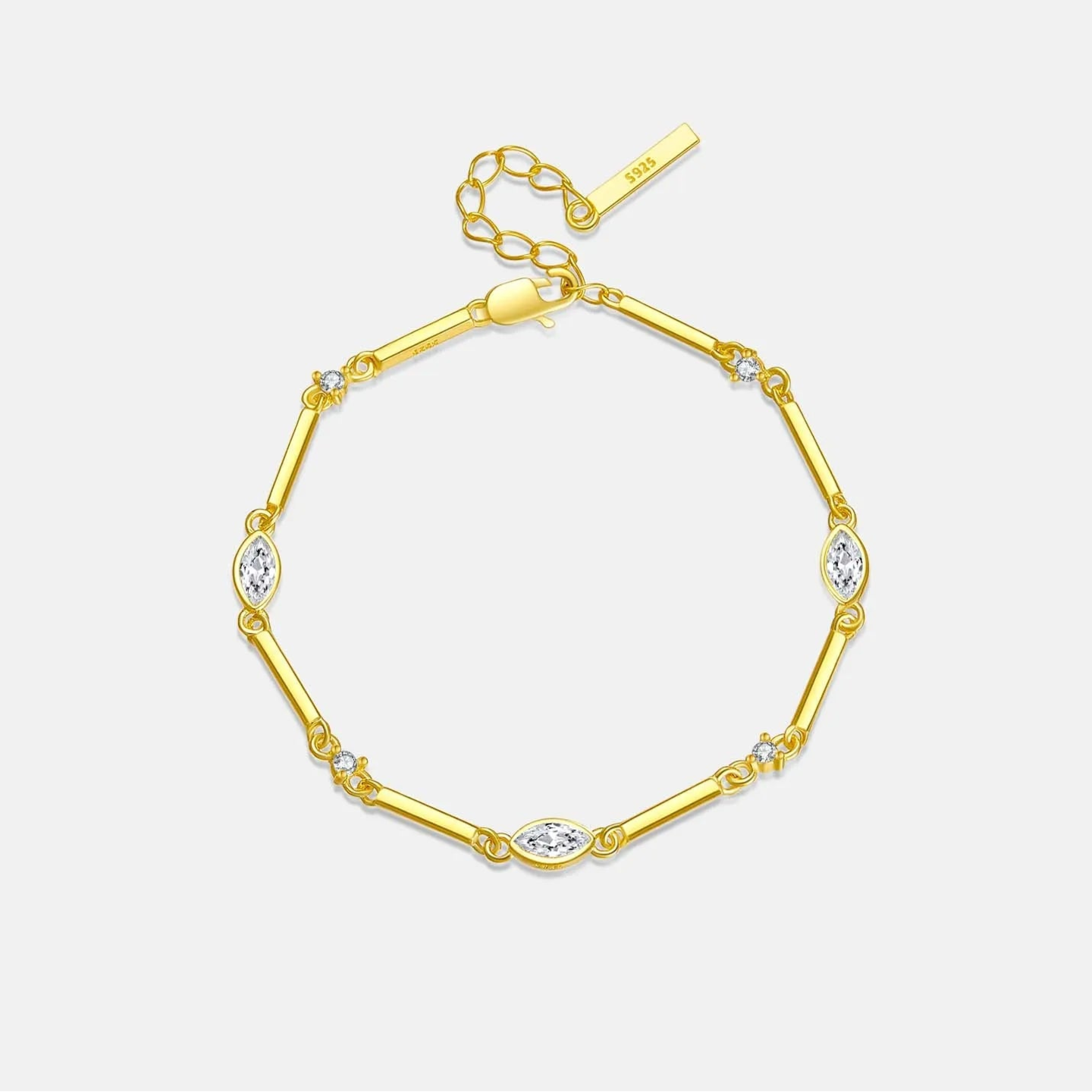 Zircon Beada Bracelet