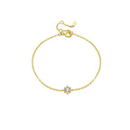 Crystal Zircon Bracelet Gold