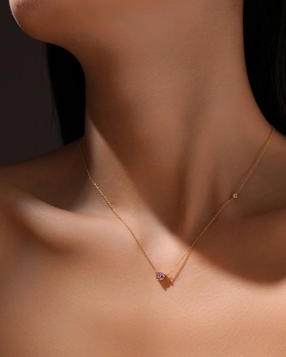 Zircon Necklace' GOLD