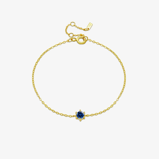 Crystal Zircon Bracelet Gold