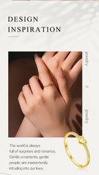 Minimalist Heart-Shaped Ring