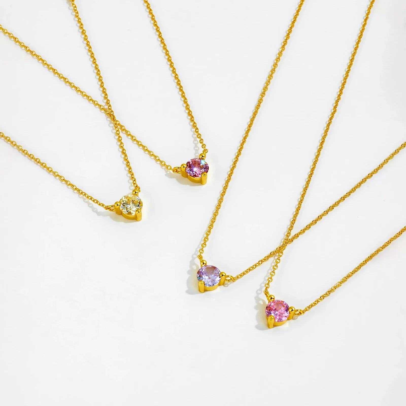 Zircon Necklace' GOLD
