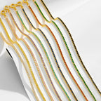 Gold Tennis Zircon Bracelet